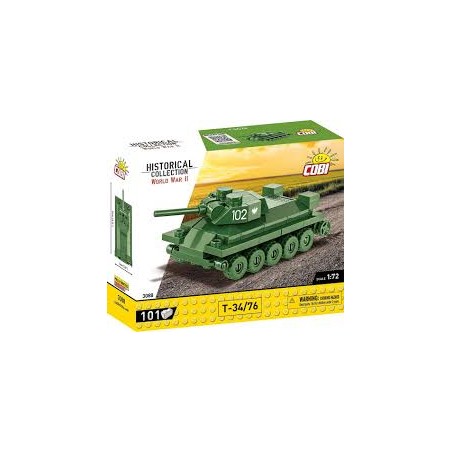 Cobi - Historical Collection - World War II - T-34/76 1:72 3088